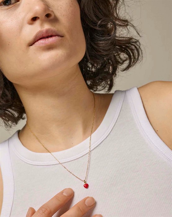 Amore Halskæde - Guldfarvet